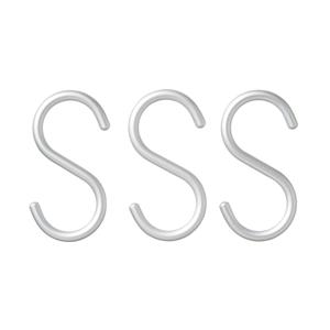 알루미늄합금 S자 후크 S (3개입)