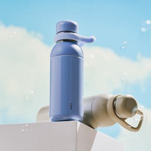 웰텀블러 애슬레저 스트로우 보틀 600ml 페일블루 WTK9419
