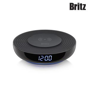 BZ-T1 WC 무선 고속 충전기 스마트폰 아이폰 충전기 디지털 시계 무드등