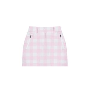 골피아 R32WCK08 레인메이커 여성 미니백 플리츠 매치 깅엄 체크 큐롯 스커트