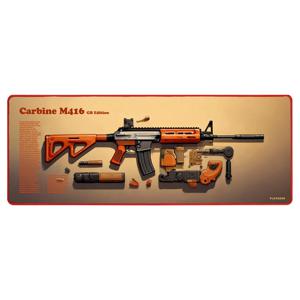 플레이기어 게이밍 마우스 장패드 키보드 마우스패드 PC방 카빈 M416 지브리, 780x3