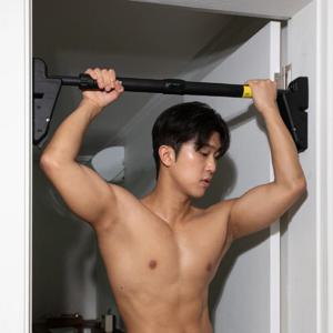 제로드랍 3중안전설계 수평계 문틀철봉 장축