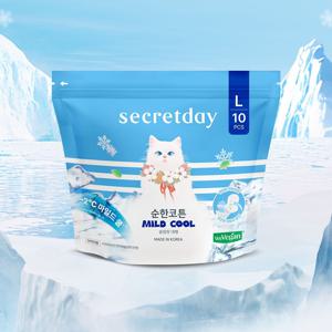 순한쿨링 마일드쿨 썸머생리대 대형 10P 3팩