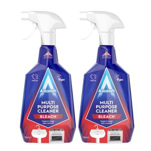 아스토니쉬 세정제 화장실 주방 다용도 제거제 멀티클리너 750ml 2개