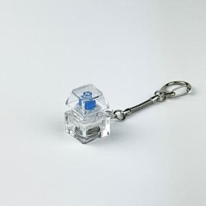 키캡키링 키보드키링 열쇠고리 led 투명 1구