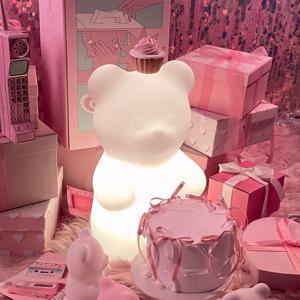 귀염보스 젤리곰 대형 무드등 조명 40cm (리모컨/빛색상/밝기조절)