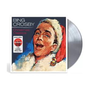 [해외] 빙 크로스비 크리스마스 클래식 엘피 메탈릭 실버 컬러 Bing Crosby