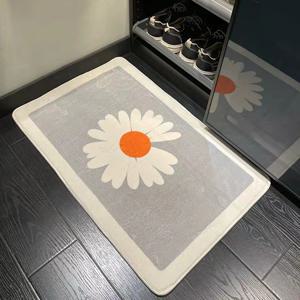 감성 이빨빠진데이지 극세사 욕실 화장실 발매트