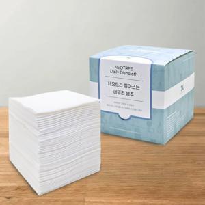 퓨어화이트 빨아쓰는 데일리 행주 50매