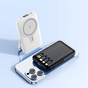 일체형 고속무천 충전 맥세이프 거치형 보조배터리 10000mAh