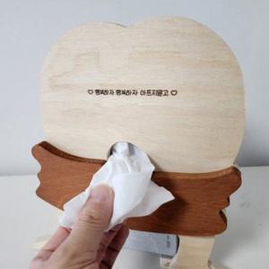우드 엉덩이 롤휴지 각티슈 케이스 재밌는 선물 곽티슈케이스 휴지케이스 집들이선물 휴지커버