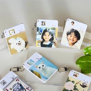 커스텀 나만의 퍼즐 키링 만들기 주문제작 퍼즐키링 슬라이드퍼즐 기념일 포토 제작키링