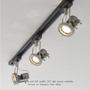 [해외]미드센츄리 레일조명 주방등 인더스트리얼 카페 조명 실버조명 LED
