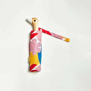 마티스 프린트 컬러 강철 3단우산