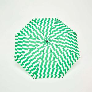 Kelly bars Print 컬러 강철 3단우산