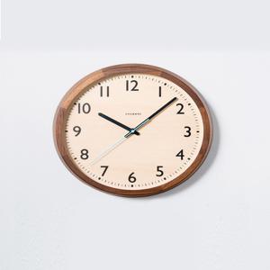 샹브루 Drop clock (WN) 일본 무소음 원목 명품 벽시계