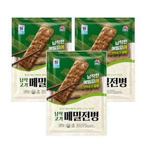 납작 고기메밀전병 1200g*3개