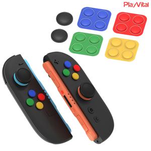닌텐도 스위치2 조이콘2 스틱커버 버튼커버 PlayVital 슈퍼페미콤스타일