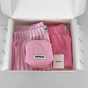 SUMMER 트렁크쇼츠 파자마 파우치 세트 (선물박스포함)