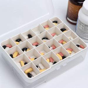 멀티큐브2단수납박스 약통 구급 상자 케이스 휴대용 구급함 약보관함 Jeepsaram