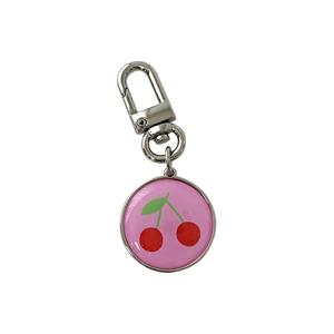 cherry 에폭시 키링(핑크)