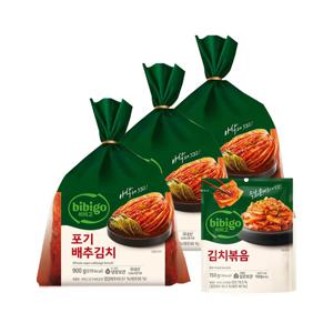 비비고 포기배추김치 900g x3개+김치볶음 150g x1개