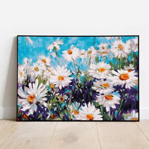 명화그리기 데이지 들판 캔버스페인팅 DIY 유화그림 직장인취미