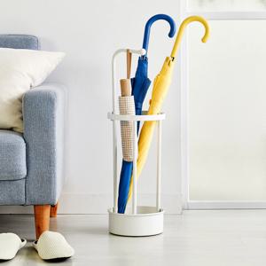 단우산/장우산 겸용 우산꽂이 화이트
