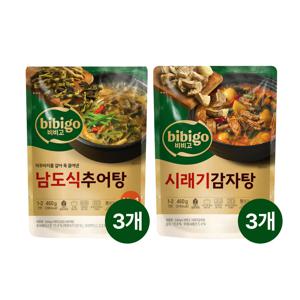 비비고 남도식추어탕 460g x3개+감자탕 460g x3개