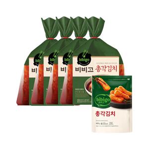비비고 총각김치 1.5kg x4개+총각김치 400g x1개