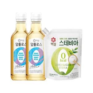 백설 알룰로스 700g x2개+스테비아 설탕 400g x1개
