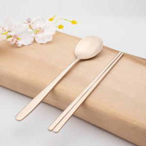 방짜유기 놋봄 모던 어린이 1인 수저세트 + 무료각인