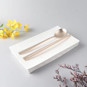 방짜유기 놋봄 모던 1인 수저세트 + 무료각인