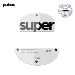 pulsar ZywOo 게이밍 마우스 전용 슈퍼글라이드 글라스 피트 화이트색상 Type-S