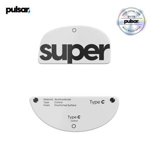 pulsar ZywOo 게이밍 마우스 전용 슈퍼글라이드 글라스 피트 화이트색상 Type-C