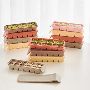 국내생산 이중밀폐 실리콘 이유식큐브 얼음트레이 8P (6구 4P+4구 2P+12구 2P)