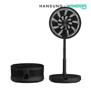 브리즈킹 WF90 접이식 폴딩 무선선풍기 탁상용/캠핑용