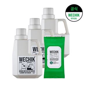섬유유연 건조기시트 80매 + 9중효소 EM Plus 세탁세제 1.5L 3개