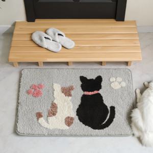 주방 설거지 화장실 발판 메트 현관 화장실 고양이 프리미엄 매트