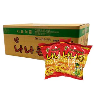 난 나나콘 50gx40입 1박스 추억의 과자 브이콘 이브콘