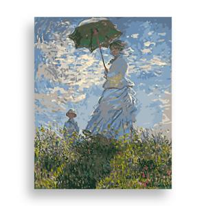 위메이크 페인팅 DIY 명화그리기 모네 파라솔 여인 40x50