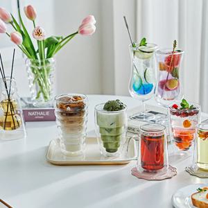 더블월 글라스 이중유리컵 5종 9P세트
