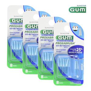 [해외] 썬스타 치간칫솔 리필 와이드 GUM 버틀러 치간치솔 32개