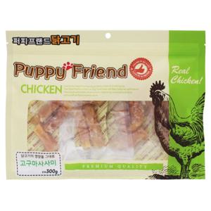 대용량강아지간식 대포장 300g 치킨고구마사사미