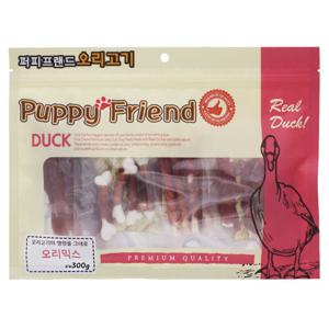 대용량강아지간식 대포장 300g 오리믹스