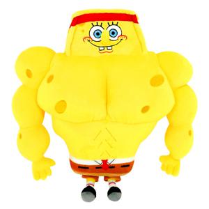 네모바지 스폰지밥 인형 머슬 30cm-스폰지밥