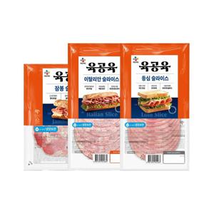 육공육 슬라이스 햄 x10개(잠봉/이탈리안/등심)
