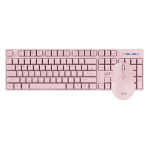 스탠다드 M 무소음  키보드 마우스 세트 무선 WMK60 핑크