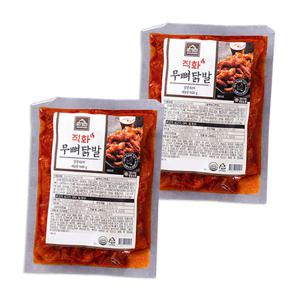 델리딜리 직화 무뼈닭발 400g*2팩