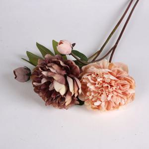 작약 조화꽃 조화가지 55cm - 6P set